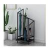 Umbrella Stand Racks Indoor Metal Umbrella Holder, Modern Umbrella Basket in Hotel Office, Umbrella Cane Cue Storage Rack with Drip Tray, 25x20x62cm (Color : Black) view 1