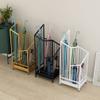 Umbrella Stand Racks Indoor Metal Umbrella Holder, Modern Umbrella Basket in Hotel Office, Umbrella Cane Cue Storage Rack with Drip Tray, 25x20x62cm (Color : Black) view 2