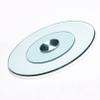 Dining Table Tempered Glass Turntable,Lazy Susan Turntable For Kitchen,360 Degree Swivel Dining Table Serving Tray,Clear Glass Rotating Serving Tray Silent Bearing 24/28/32/34/36/40 Inch view 1