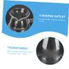 1 Pack Espresso Shot Glass with Handle Turkish Coffee Pot Thickened Glass Boiling Pot 15. 2 oz Transparent view 3