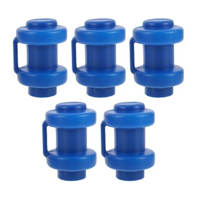 Trampoline Pole End Protector 5pcs Replaceable Tube Covers Sturdy Plastic Cap for Safety