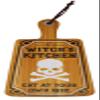 Boston Warehouse Witch's Kitchen Serve Board, 12 Inch, Bamboo view 1