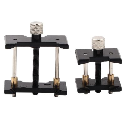 Restokki 2pcs/Set Plastic Watch Movement Holder, Extensible and Reversible Synthetic Movement Holder Door Watchmaker Movement