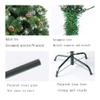 YKHB Xmas Tree Snow Flocked Christmas Tree, Dense Household Artificial Christmas Tree with Metal Base 1.2m / 3.9f (Color : Green) view 3