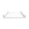 DBM IMPORTS *Cover ONLY*-Style 5 Outdoor Daybed Mattress Bolster Pillow Slipcovers Knife Edge Twin -AD106 view 2