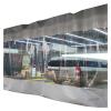 AWSAD Transparent Waterproof Door Curtain, Dust-Proof Sliding Partition Curtain for Dust-Free Workshop, PVC Spliced Metal Eyelet, Car wash, Warehouse, Size 47 (Size : 1.7x2m) view 1