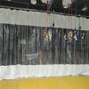 AWSAD Transparent Waterproof Door Curtain, Dust-Proof Sliding Partition Curtain for Dust-Free Workshop, PVC Spliced Metal Eyelet, Car wash, Warehouse, Size 47 (Size : 1.7x2m) view 2