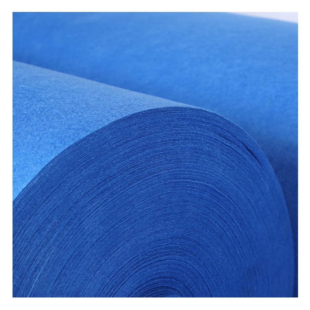 Wedding Aisle Runner 1 Meter Blue Wedding Runner Carpet, Anti-Slip Carpet Can Be Cut at Will, Church Accessories for Indoor and Outdoor Activities (Size : 1x15m)