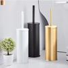 Bath Hardware, Toilet Brush Holder, Clearing Lavatory Toilet Brush Holder (Color : Brushed Gold) view 4