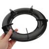 Hemoton 2Pcs Gas Stove Brackets Round Cast Iron Burner Rings Kitchen Gas Stove Racks 9.05X9.05X1.96 Inch Durable Kitchen Accessories for Home and Restaurant view 3