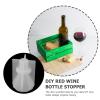 1set Creative Wine Bottle Stopper for Crafts Includes and Bottle Stopper Inserts Easy to view 2