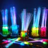 Lewtemi 60 Pack Glow Sticks Bulk Fiber Optic Wand Light Up Wands LED with 3 Flashing Models Included Batteries for Wedding Birthday 2026 Graduation 4th of July Party Favors Supplies(Novel Colors) view 3