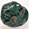 3.3" 510g Polished Green Malachite Freefrom Botryoidal Natural Gemstone Crystal Mineral Specimen - Congo + One Polished Clear Quartz Cabochon view 4