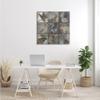 Stupell Industries Rustic Woodland Animal Square Collage Brown Grey Forest view 3