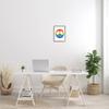 Rainbow Striped Peace Sign Retro Pride Symbol Happiness view 2