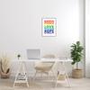 Stupell Industries Kindness Peace Equality Phrases Rainbow Inclusive Terms view 2