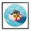 Stupell Industries Bird Reading Book Pool Float Beverly Hills Sun Hat view 1