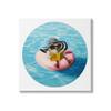 Stupell Industries Bird Reading Book Pool Float Beverly Hills Sun Hat view 1