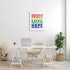 Stupell Industries Kindness Peace Equality Phrases Rainbow Inclusive Terms view 3