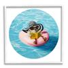 Stupell Industries Bird Reading Book Pool Float Beverly Hills Sun Hat view 1