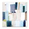 Stupell Industries Urban City Street Abstract Landscape Painting Blue Beige view 1