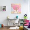 Stupell Industries Playful Shine Phrase Girl with Afro Rainbow Stars view 3