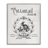 Stupell Industries Cottontail Farm Vintage Advertisement Rabbit Family Country Illustration view 1