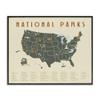 United States National Parks Adventure, 24 x 30 Inch Framed Gicle Print view 1