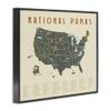 United States National Parks Adventure, 24 x 30 Inch Framed Gicle Print view 2