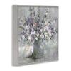 Stupell Industries Blossoming Aster Flower Bouquet Soft Purple Bouquet Painting Framed Wall Art, Design by Carol Robinson, 24 x 24 view 3