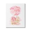 Stupell Industries Hello Gorgeous Pink Carnation Flower Blossom Glam Bottle view 1