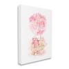 Stupell Industries Hello Gorgeous Pink Carnation Flower Blossom Glam Bottle view 2