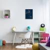 Stupell Industries Astronaut in Outer Space Over Earth Line Drawing view 2