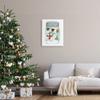 Stupell Industries Joy Text Snowman Christmas Tree Lights Country Jar view 3