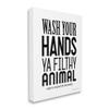 Stupell Industries Wash Your Hands Ya Filthy Animal Funny Bathroom view 2