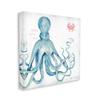 Stupell Industries Happiness Comes in Waves Blue Octopus Red Crab view 2