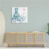 Stupell Industries Happiness Comes in Waves Blue Octopus Red Crab view 3