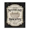 Stupell Industries Apothecary Shoppe Spooky Halloween Sign Witch Potion Cauldron view 1