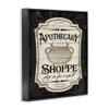 Stupell Industries Apothecary Shoppe Spooky Halloween Sign Witch Potion Cauldron view 3