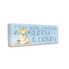 Stupell Industries Days Sunny and Bright Beach Sand Winter Snowman view 2