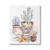 Stupell Industries Abstract Ranunculus Floral Bouquet Yellow White Country Flowers, Designed by Stephanie Workman Marrott Black Framed Wall Art, 17 x 30 view 1