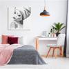 Stupell Industries 'Woman with Headwrap Tranquil Black White'| Canvas Art view 3