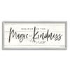 Stupell Industries Believe Magic of Kindness Phrase Country Planked Pattern view 1