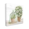 Stupell Industries White Flower Arrangements Traditional Tabletop Floral Drawing, Designed by Cindy Jacobs Black Framed Wall Art, 20 x 16 view 2