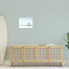 Stupell Industries Sun Bleached Blue Coast Lifeguard Shelter Summer Photography view 2