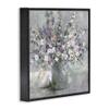 Stupell Industries 'Blossoming Aster Flower Bouquet', Framed Giclee Art, Black, 17 x 17 Inches, Easy to Hang and Sturdy, Made in USA, by Carol Robinson view 3