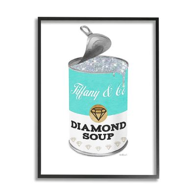 Blue Pop Fashion Condensed Soup Glam Open Lid