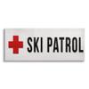 Stupell Industries Ski Patrol Red Cross Symbol Winter Mountain Sports view 1