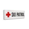 Stupell Industries Ski Patrol Red Cross Symbol Winter Mountain Sports view 2
