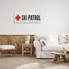 Stupell Industries Ski Patrol Red Cross Symbol Winter Mountain Sports view 3